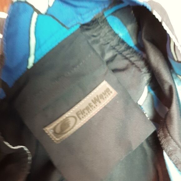 FIRST WAVE ocean blue‎ board shorts 34 - Picture 4 of 6